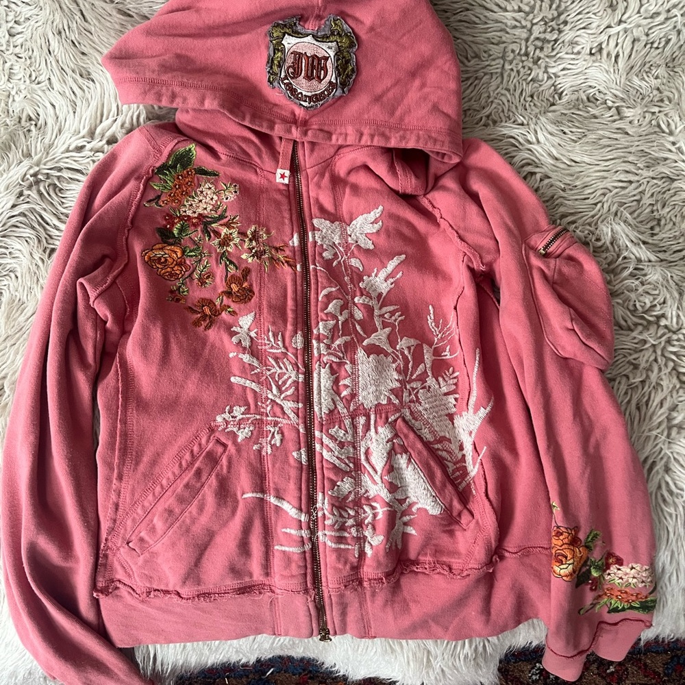 JW Los Angeles, embroidered hoodie